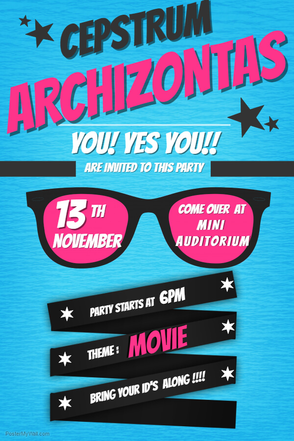 Archizontas! - Freshers Party